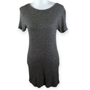 BRANDY MELVILLE BLACK & WHITE MARBLED DRESS SZ.OS EUC.